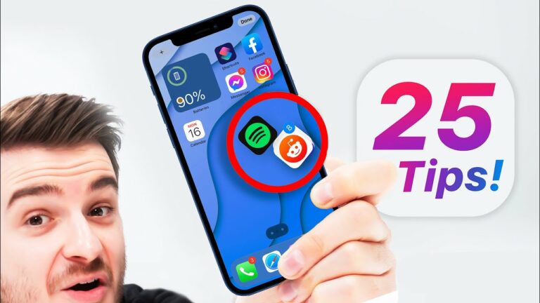 25 SECRET iPhone Tips!