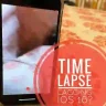 time lapse lagging on iphone